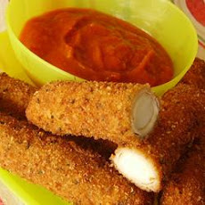 Homemade Mozzarella Sticks