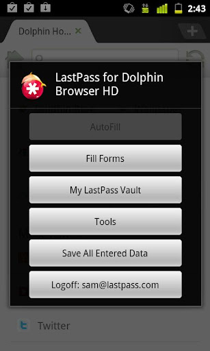 【免費生產應用App】LastPass for Dolphin *Premium-APP點子