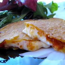 Gluten Free Pepperoni Pizza Quesadilla