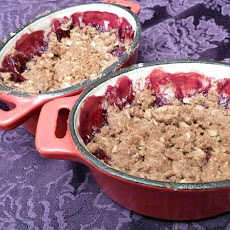 Raspberry Apple Crisp