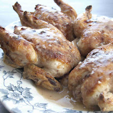 Cornish Hens Au Vin