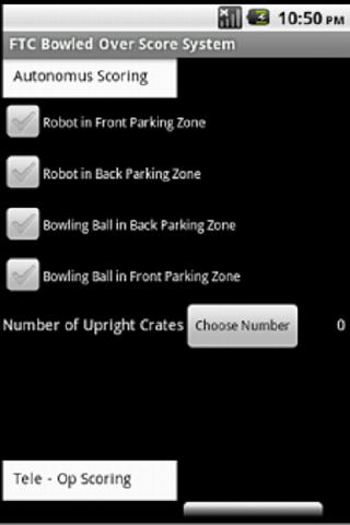 FTC Bowled Over Scoring Tool