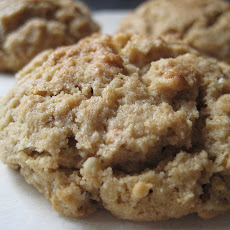 Peanut Butter and Walnut Oatmeal Cookies