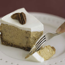 Bourbon Pumpkin Cheesecake