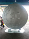 Singapore 50th Anni Coin