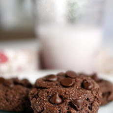 Gluten-Free Chocolate Cookies with Chocolate Chips