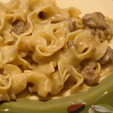 Creamy Beef Stroganoff
