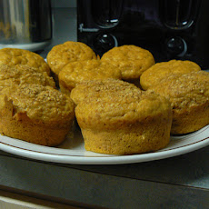 Pumpkin Oat Sunflower Seed Muffins, Low-Fat