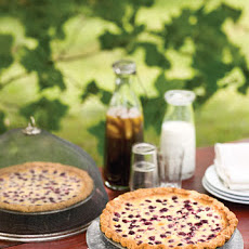 Raspberry Custard Pie