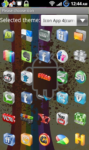 Icon App 4 Go Launcher Ex