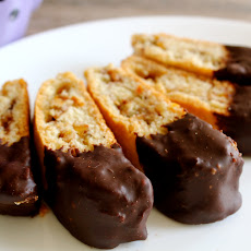 Dark Chocolate Orange Mandel Bread