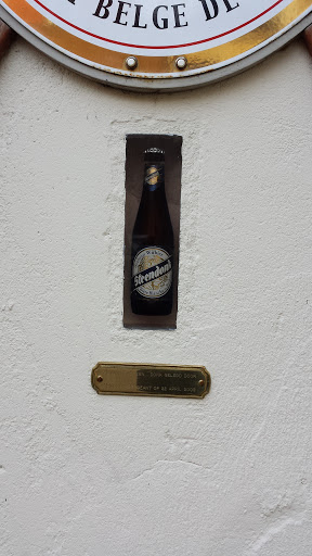 Beer Bottle in Wall