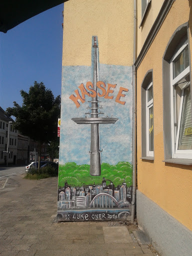 Graffiti Fernsehturm