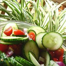Tomato Cucumber Onion Salad