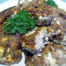 Greek Feta and Olive Meatballs