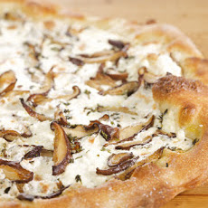 Shiitake Mushroom Pizza