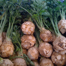 Green Celeriac Mash