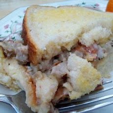 Tina's Overnight Sausage & Egg Casserole