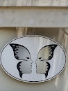 Butterfly Faces Mural 