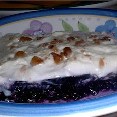 Blueberry Cream Cheese Salad
