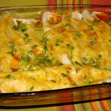 Cheese and Chicken Enchiladas