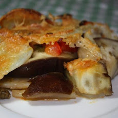 Eggplant, Potato, Tomato Casserole