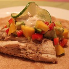 Soft Mahi Mahi Tacos with Ginger-Lime Dressing