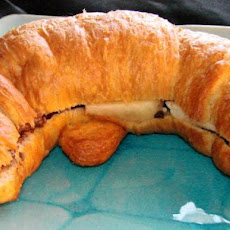 Chocolate Banana Croissants