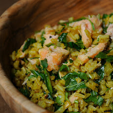 Leftover Salmon Kedgeree
