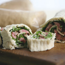 Flank Steak and Pepper Pinwheels