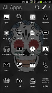 How to mod Funky Skull Atom theme (Free) lastet apk for android