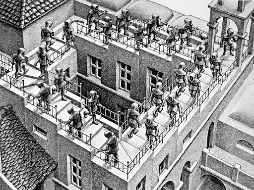 Las mejores ilusiones ópticas: Escher