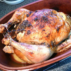 Herb and Lemon Chicken in a Clay Pot