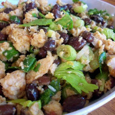 Black Bean and Salmon Salad