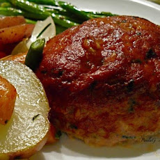 Turkey Mini-Meatloaves With Roasted Root Veggies