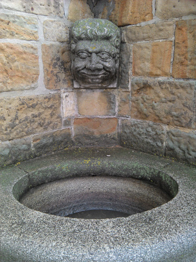 Mascaron at Fountain