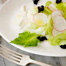 Lemony Celery Salad with Torn Olives