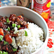 Jamaican Beef Stew with Rice