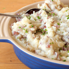 Parmesan Smashed Potatoes