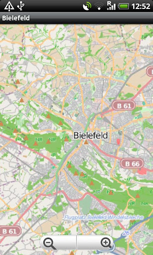 Bielefeld Street Map