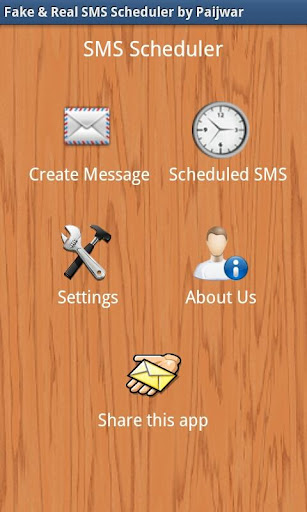 Fake Real SMS Scheduler