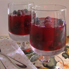 Sparkling Berry Jello Salad
