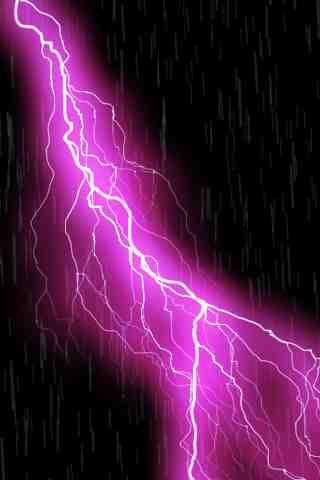 【免費個人化App】Live Wall: ThunderStorm Pink!-APP點子