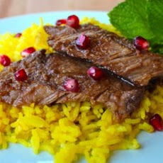 Pomegranate Molasses Brisket