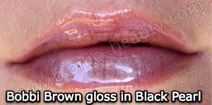 Bobbi Brown lip gloss in Black Pearl