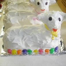 Easter Lamb Cake