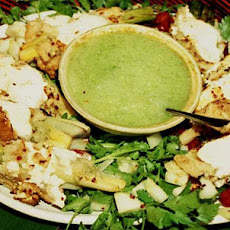 Braised Rolled Leeks Stuffed with Cucumber Sauce