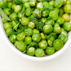 Minted Fresh Peas Recipe