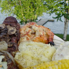 Barbecue Ginger Prawns (shrimp)