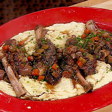 Rosemary-Braised Lamb Shanks with Mascarpone Polenta